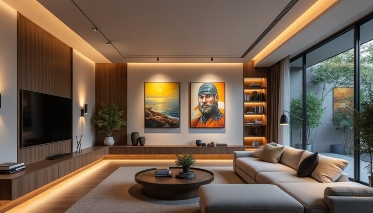 Découvrez comment sublimer vos œuvres d'art avec notre guide complet sur l'éclairage pour tableaux : spots directionnels, appliques murales et solutions LED pour un éclairage optimal et élégant de vos tableaux.