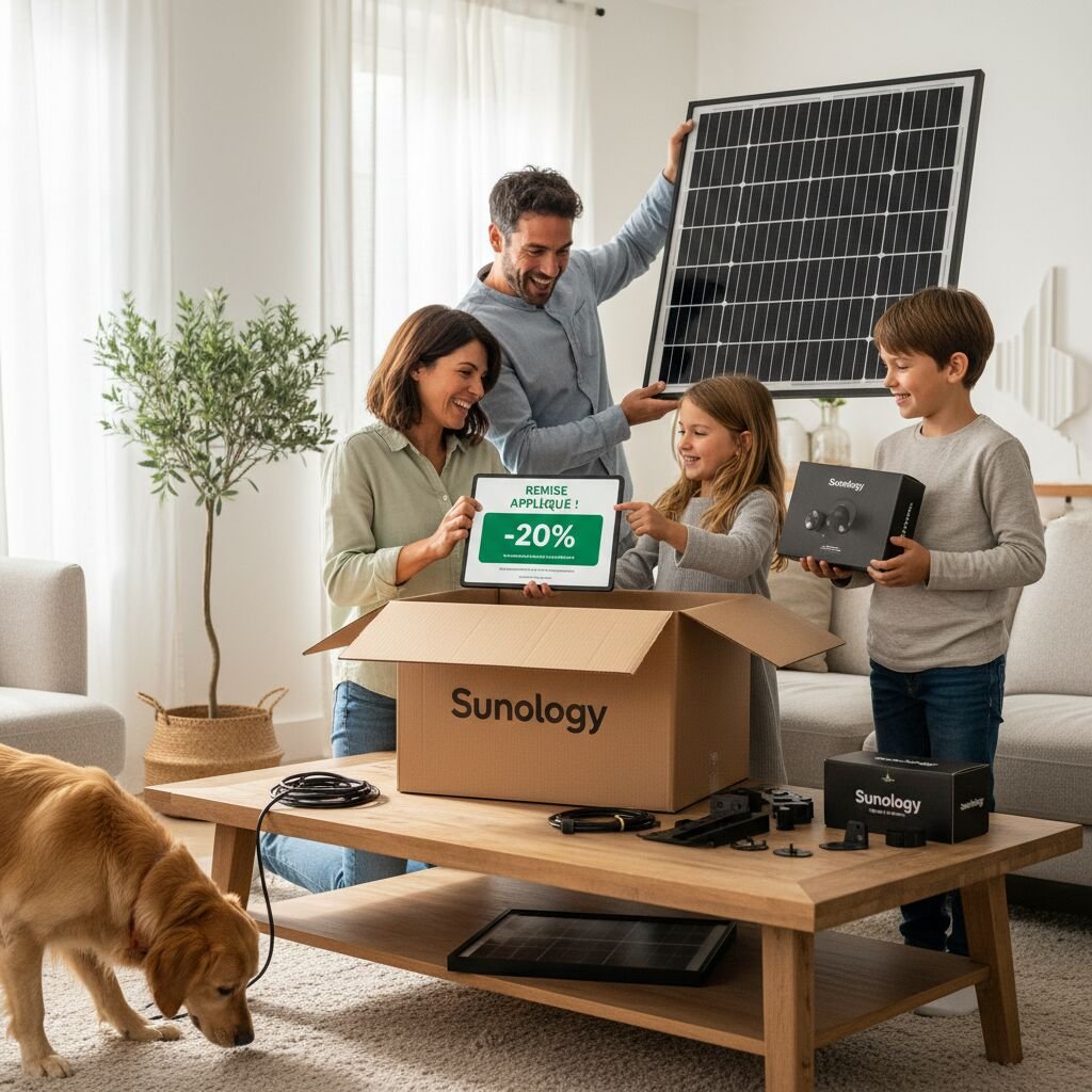 Profitez du code promo SUN_RJHOMESOLAR pour économiser gros sur les solutions solaires Sunology en 2025. Offres exclusives à ne pas manquer pour un investissement écologique et économique !